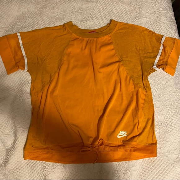 Orange Nike Bonded Tee - Picture 5 of 8